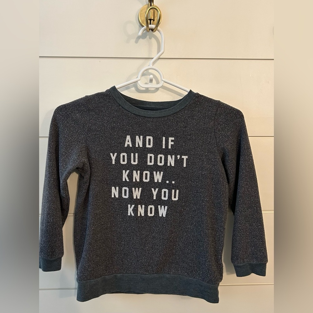 SOL-ANGELES KIDS PULLOVER SIZE 6